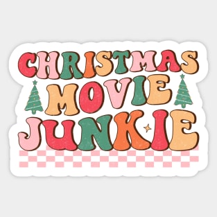 Christmas Movie Junkie Sticker